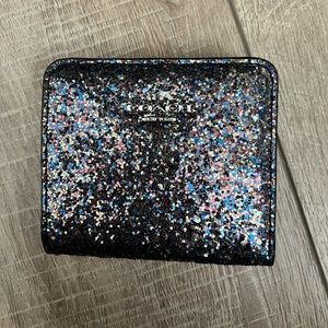 Mini sparkle Coach wallet